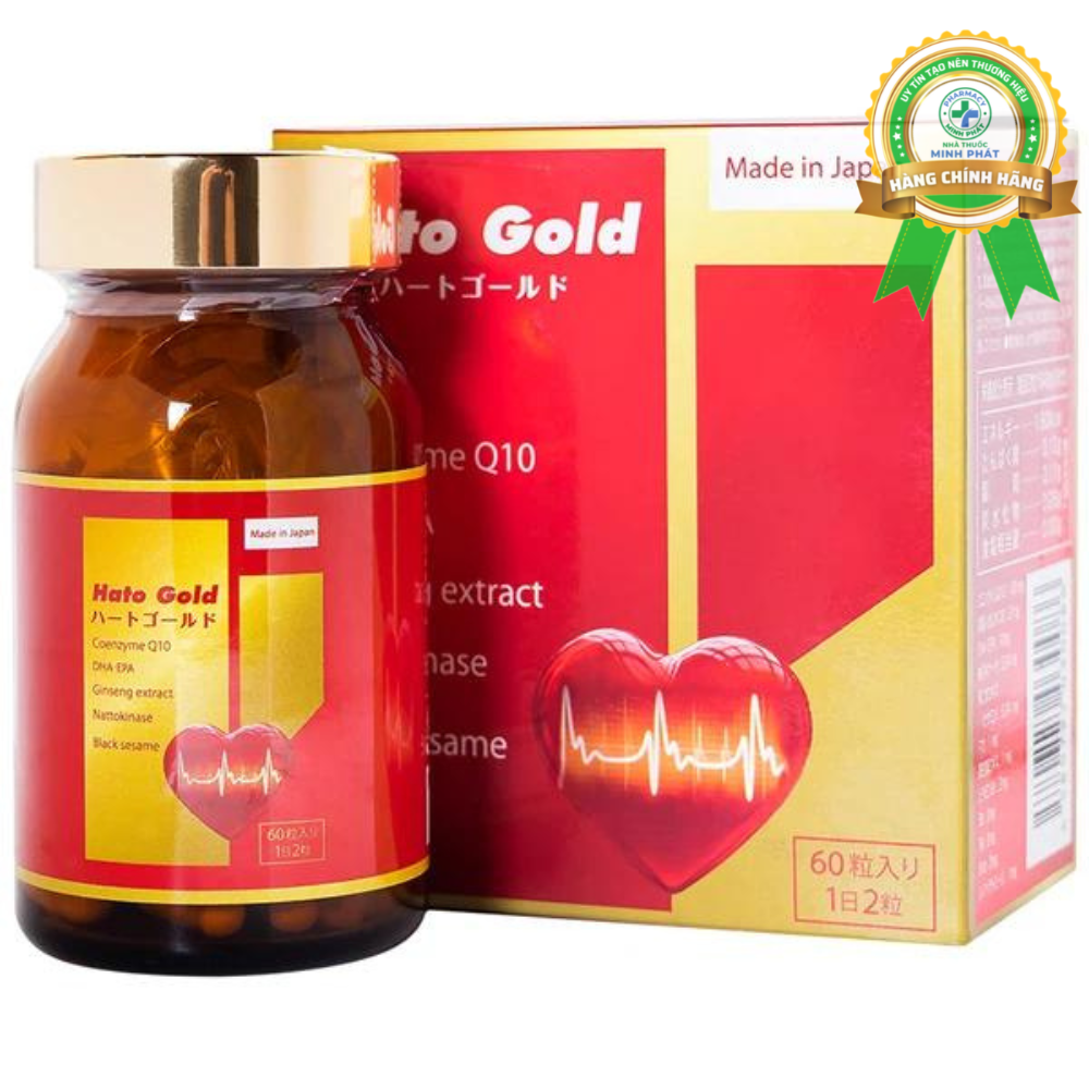 Viên uống Hato Gold Jpanwell cải thiện tim mạch (60 viên)